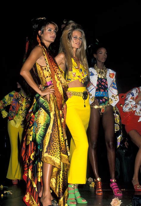 abito vintage anni '90 di Gianni Versace Couture, nero e  